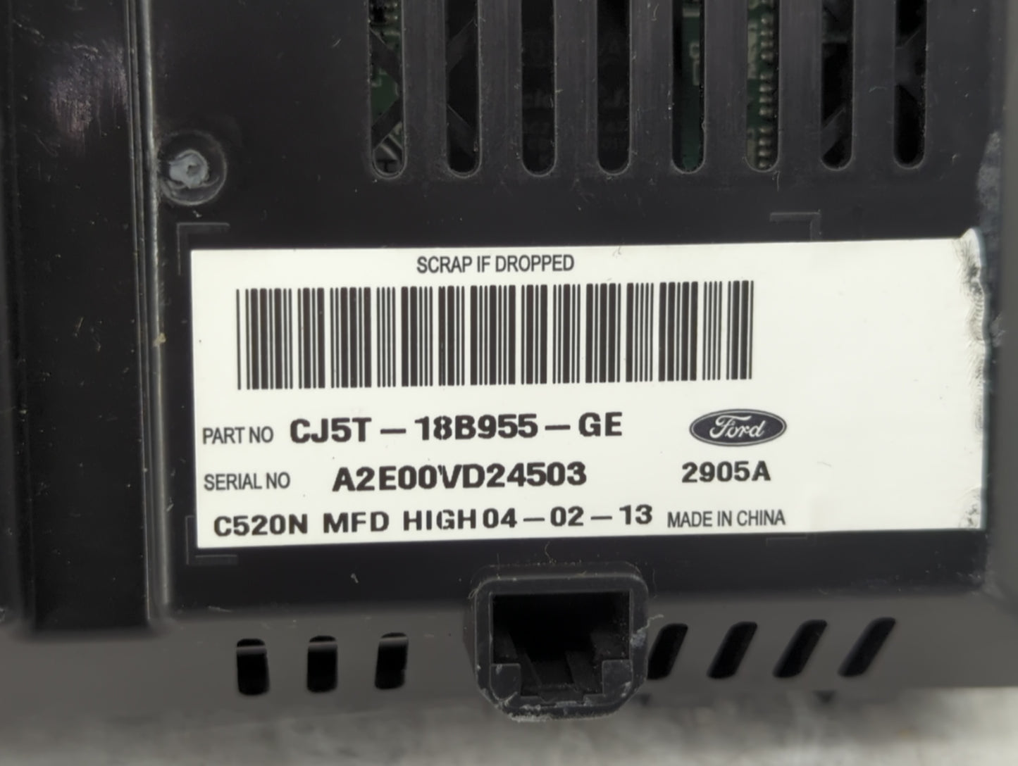 2013-2016 Ford Escape Information Display Screen - Oemusedautoparts1.com