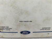 0 Ford Expedition Owners Manual Book Guide OEM Used Auto Parts - Oemusedautoparts1.com