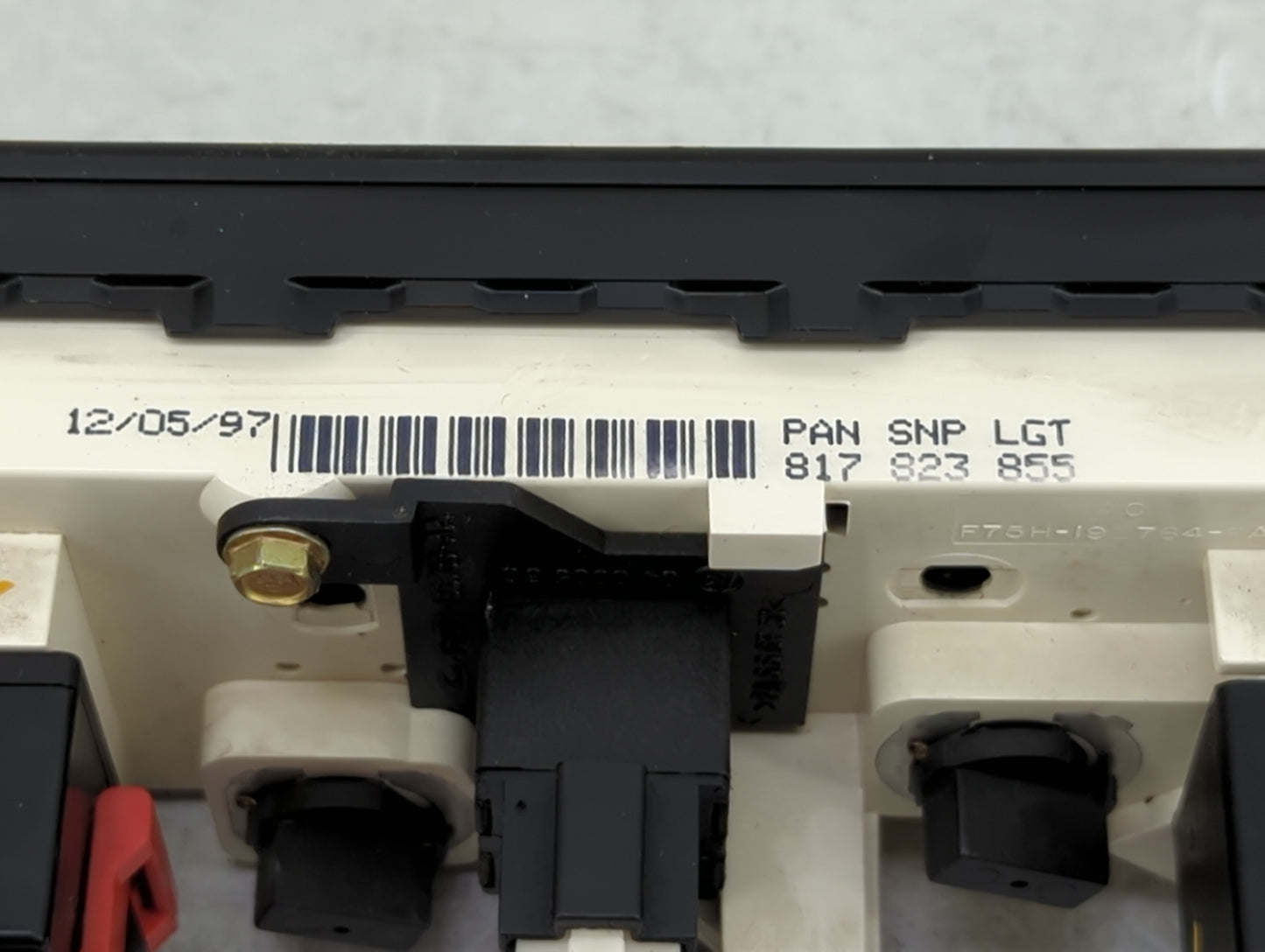 1997-1998 Ford Expedition Climate Control Module Temperature AC/Heater Replacement Fits Fits 1997 1998 OEM Used Auto Parts -