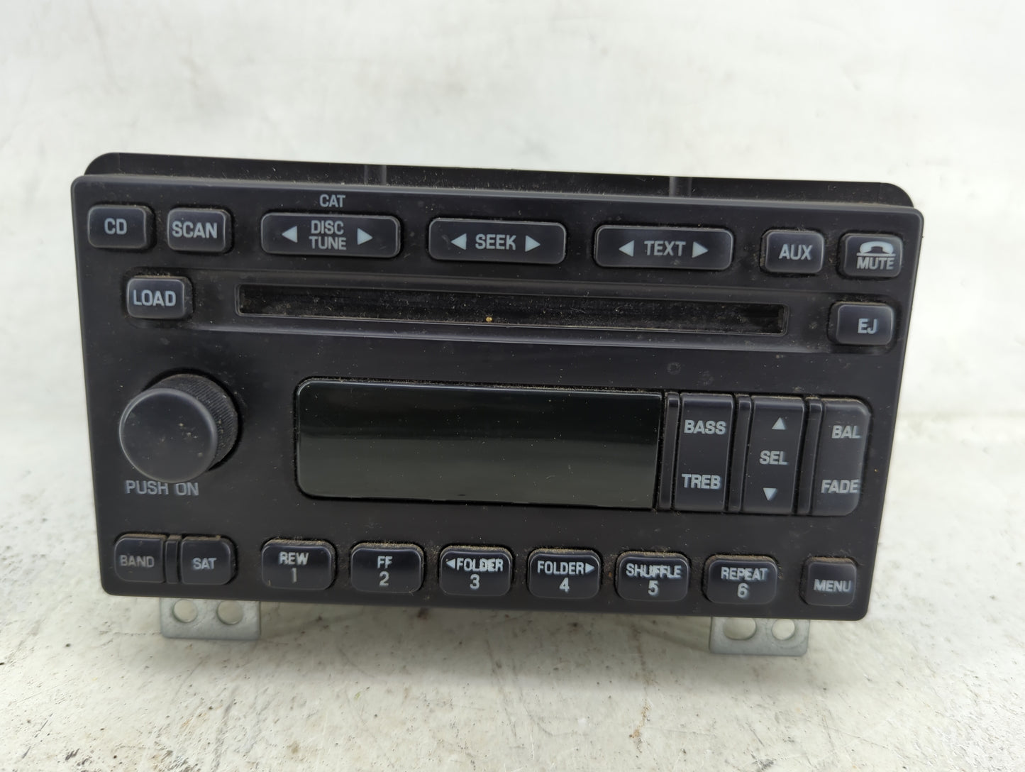 2005-2006 Ford Expedition Radio AM FM Cd Player Receiver Replacement Fits Fits 2005 2006 OEM Used Auto Parts - Oemusedautopa