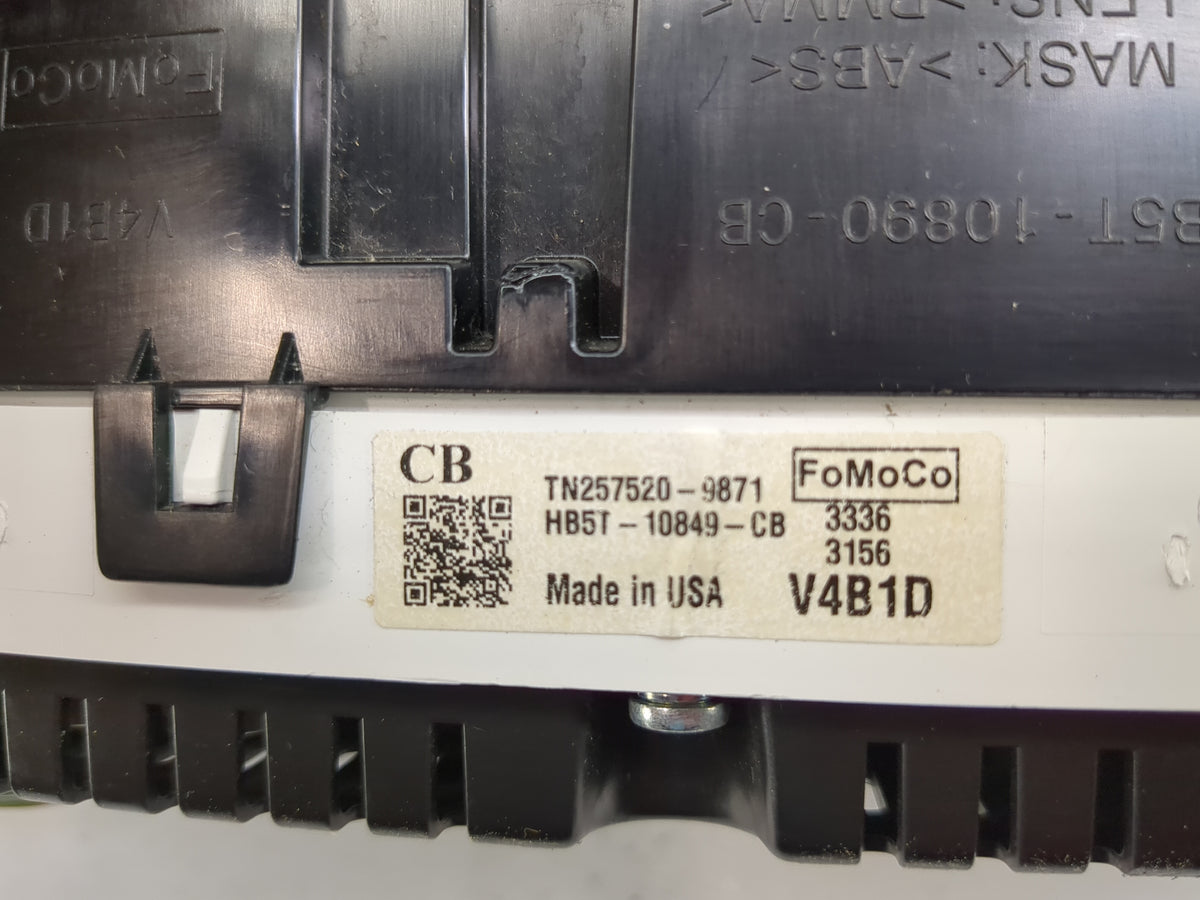 0 Ford Explorer Instrument Cluster Speedometer Gauges Miles:198K Fits OEM Used Auto Parts - Oemusedautoparts1.com