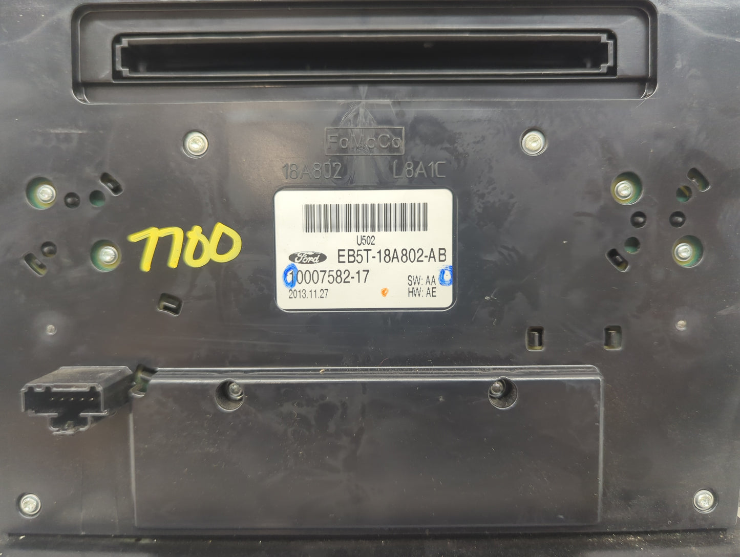 2011-2014 Ford Explorer Climate Control Module Temperature AC/Heater Replacement Fits Fits 2011 2012 2013 2014 OEM Used Auto