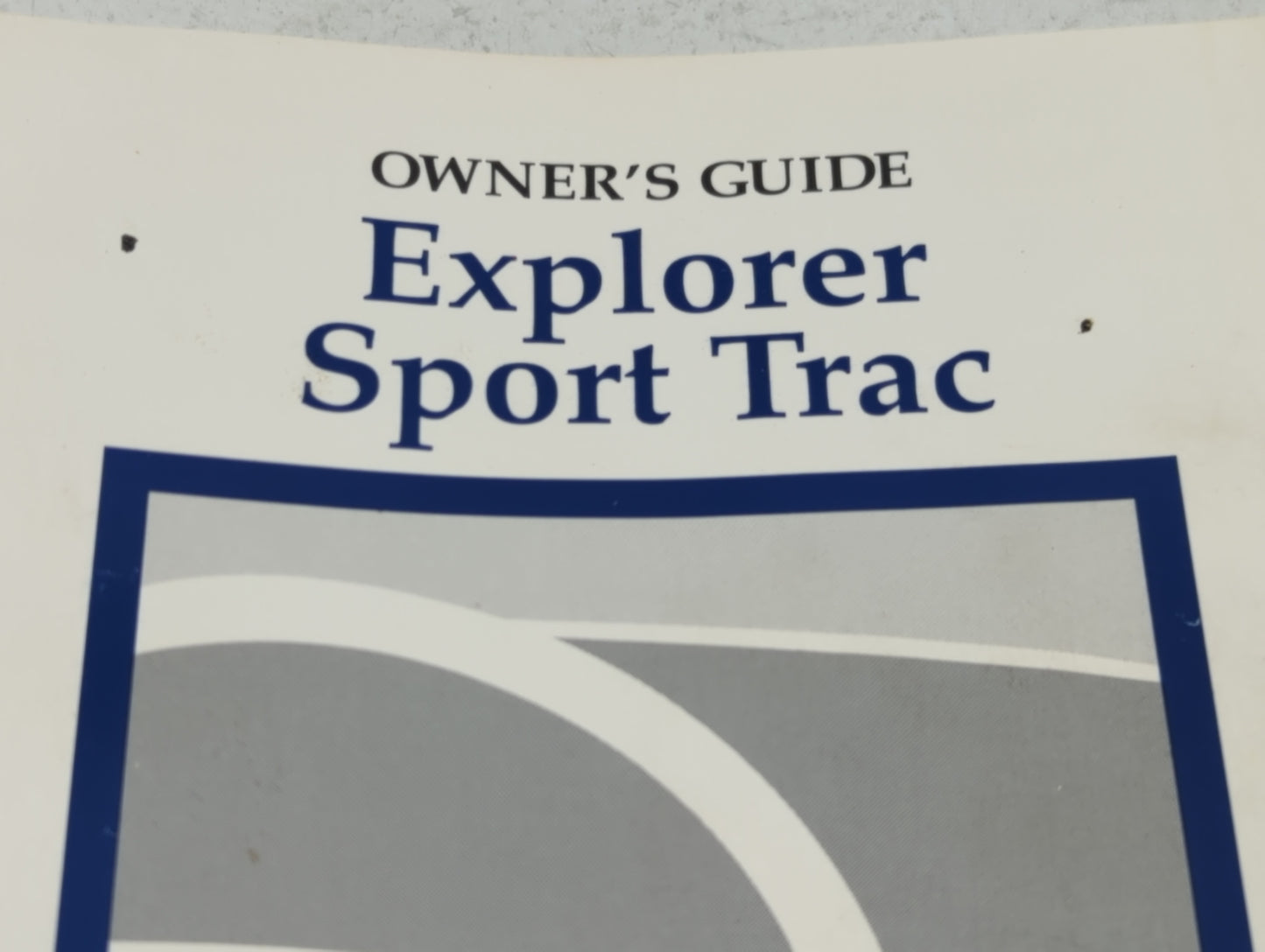 0 Ford Explorer Sport Trac Owners Manual Book Guide OEM Used Auto Parts - Oemusedautoparts1.com