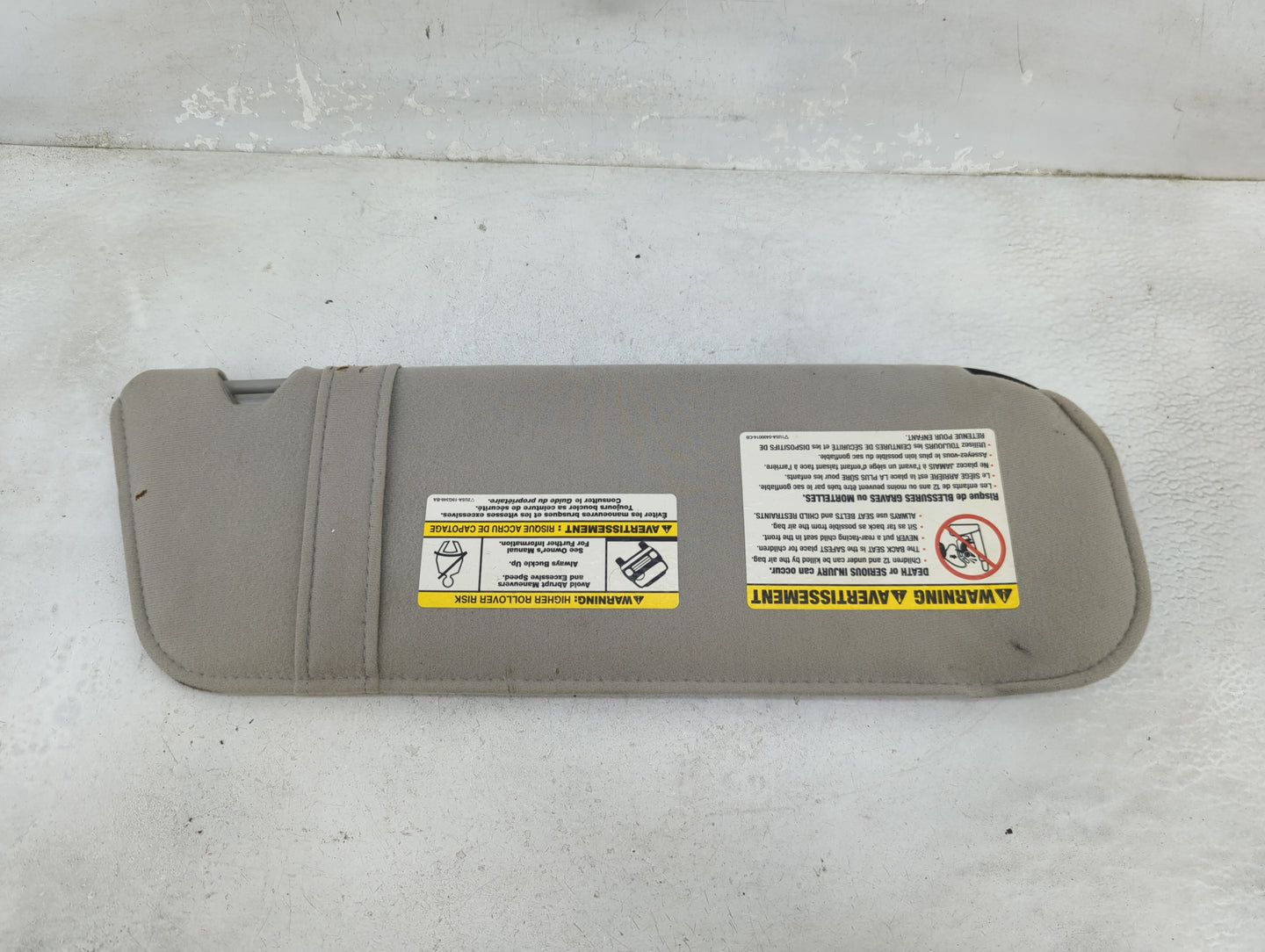 2001-2005 Ford Explorer Sport Trac Sun Visor Shade Replacement Driver Left Mirror Fits Fits 2001 2002 2003 2004 2005 OEM Use