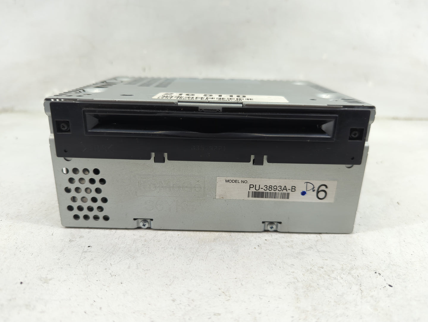 2013-2014 Ford F-150 Radio AM FM Cd Player Receiver Replacement Fits Fits 2013 2014 OEM Used Auto Parts - Oemusedautoparts1.