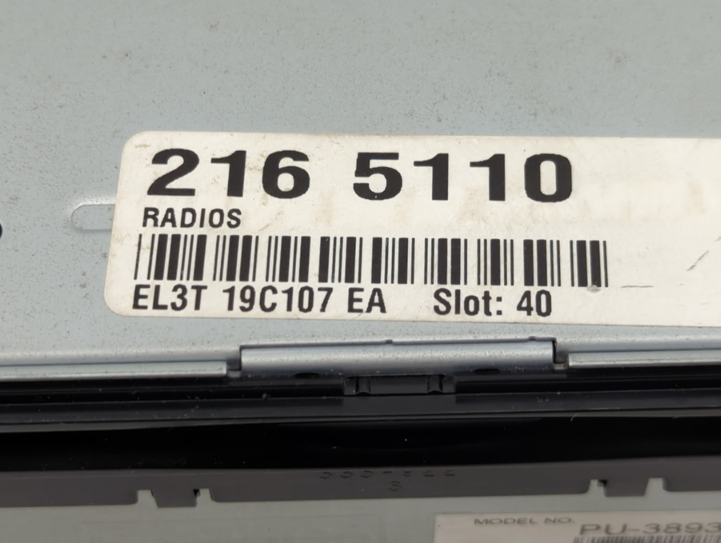 2013-2014 Ford F-150 Radio AM FM Cd Player Receiver Replacement Fits Fits 2013 2014 OEM Used Auto Parts - Oemusedautoparts1.