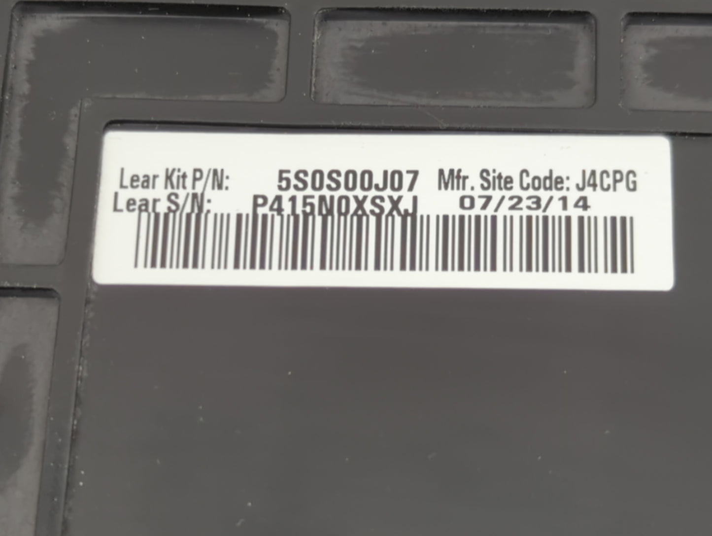 2013-2014 Ford F-150 Body Control Module Bcm Inner Cabin Fuse Box - Oemusedautoparts1.com