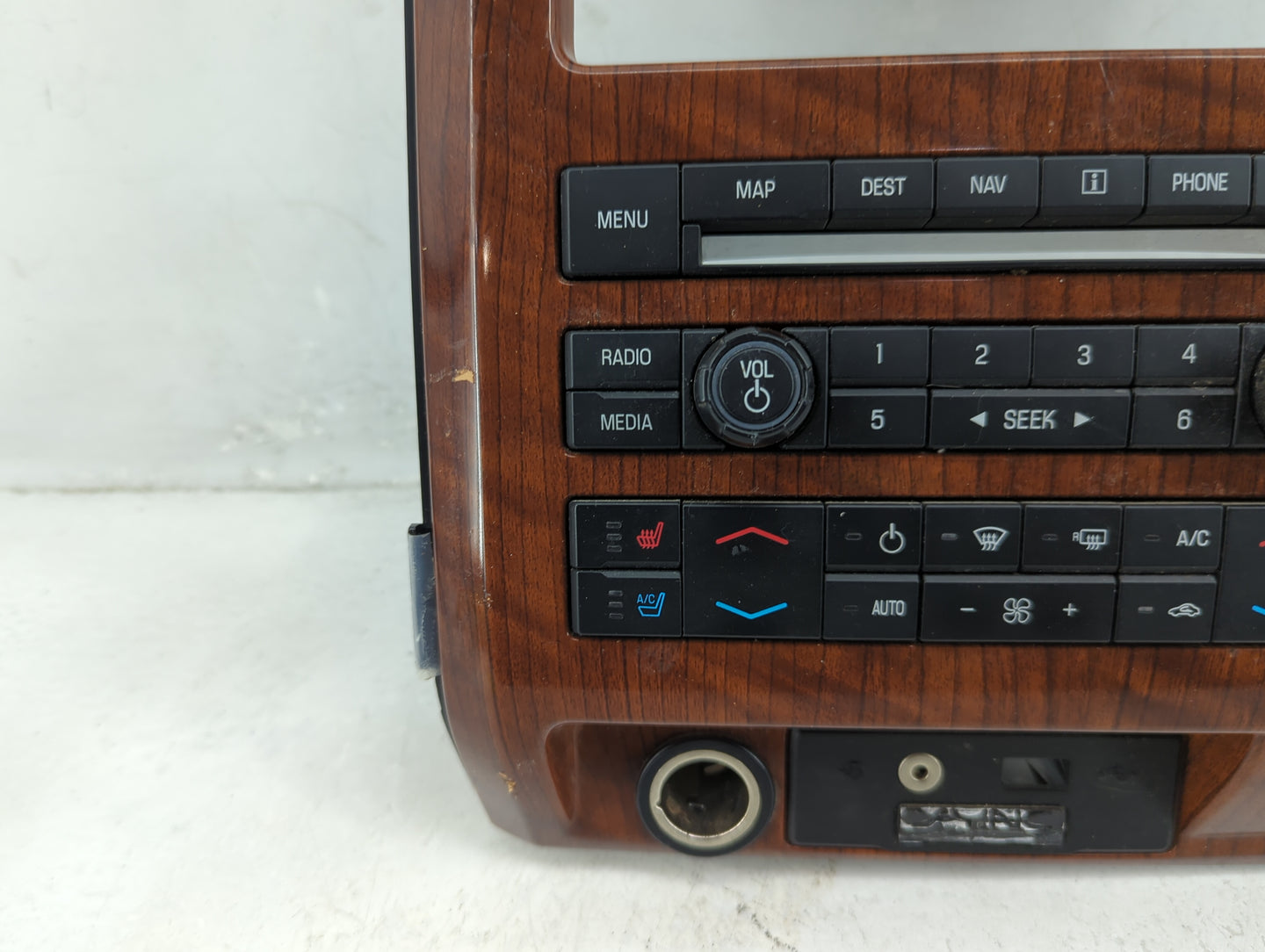 2010 Ford F-150 Climate Control Module Temperature AC/Heater Replacement Fits OEM Used Auto Parts - Oemusedautoparts1.com