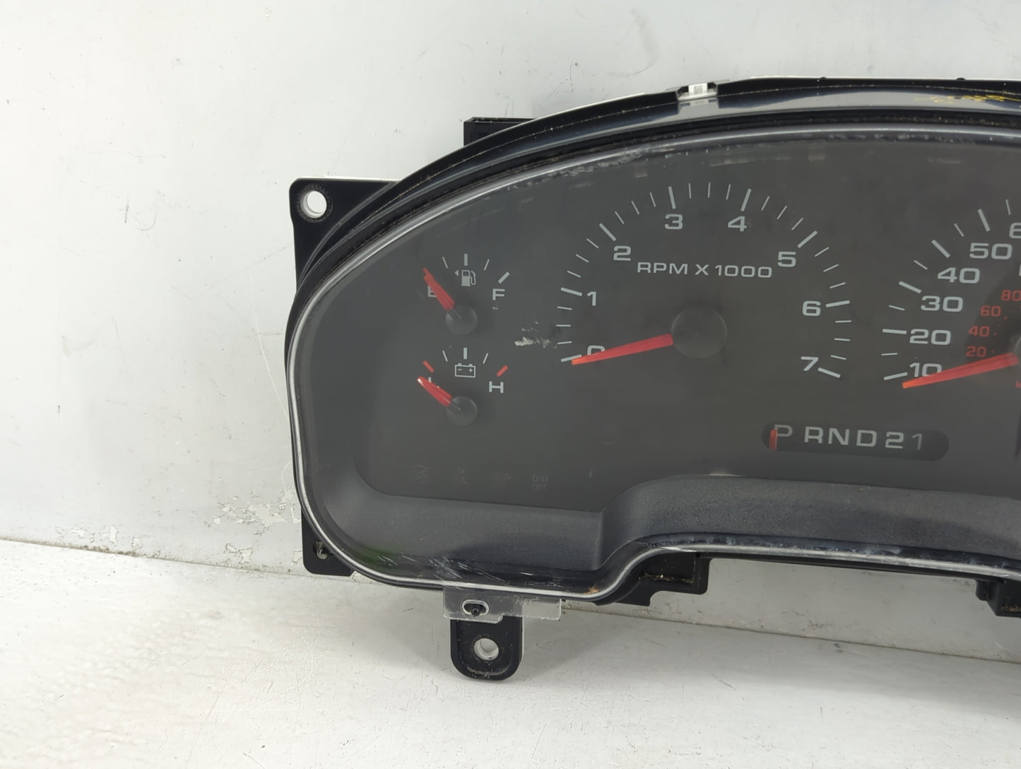 2007-2008 Ford F-150 Instrument Cluster Speedometer Gauges Fits Fits 2007 2008 OEM Used Auto Parts - Oemusedautoparts1.com