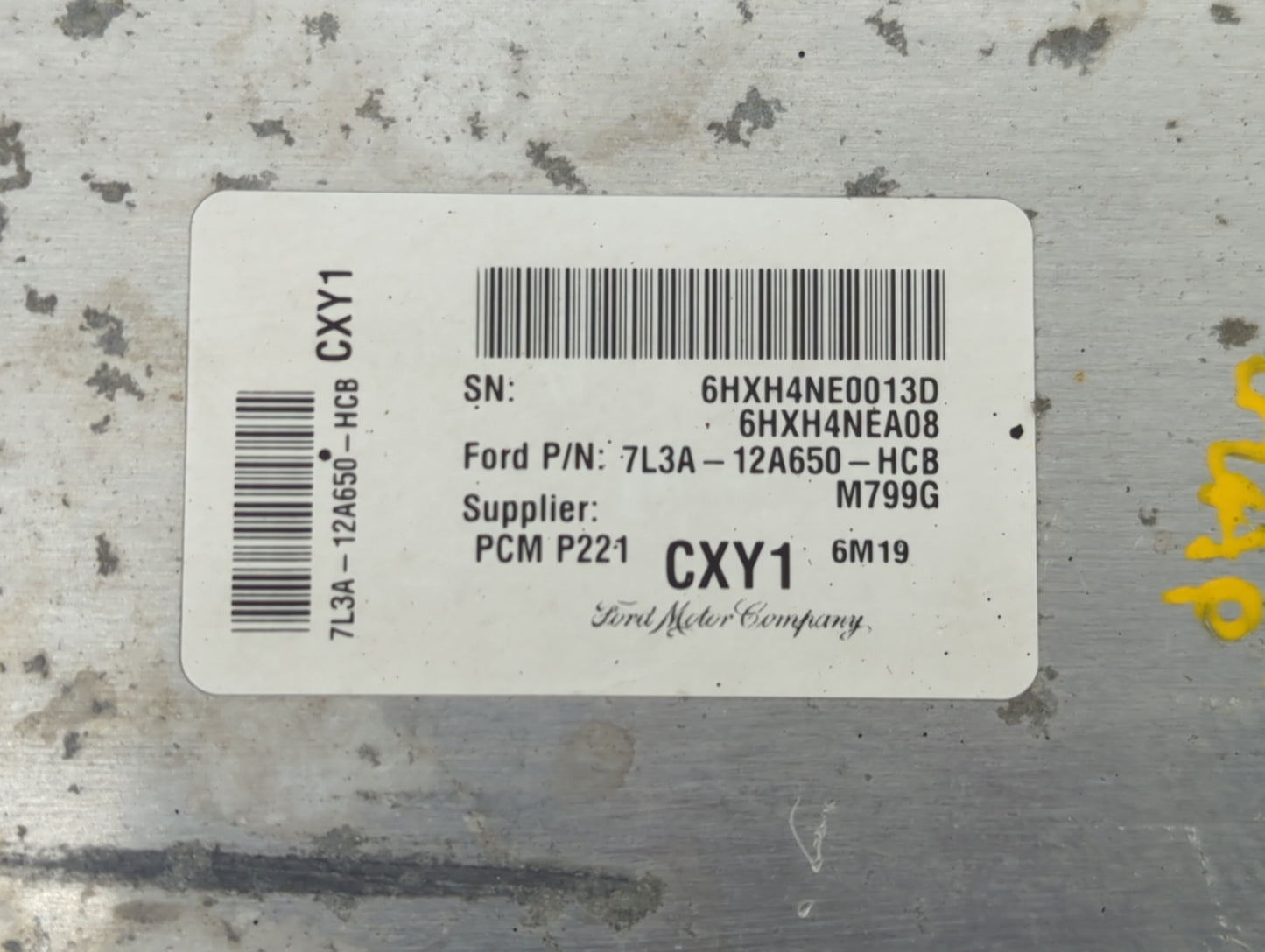 2007 Ford F-150 PCM Engine Control Computer ECU ECM PCU OEM Fits OEM Used Auto Parts - Oemusedautoparts1.com