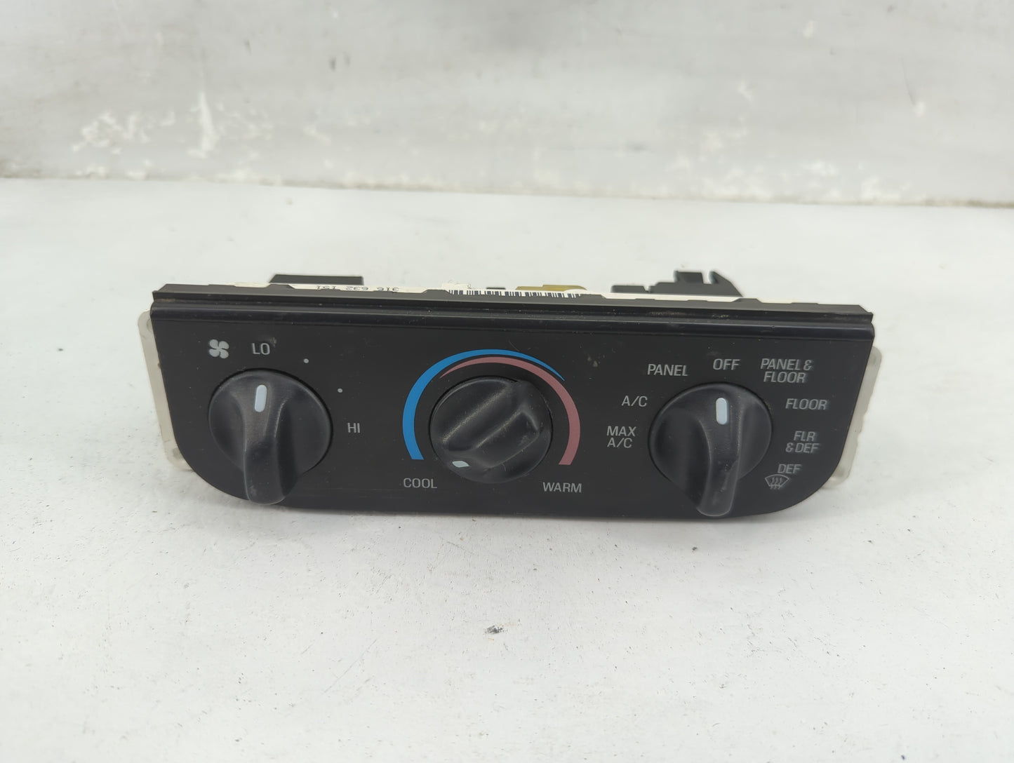 1999-2004 Ford F-150 Climate Control Module Temperature AC/Heater Replacement Fits Fits 1999 2000 2001 2002 2003 2004 OEM Us