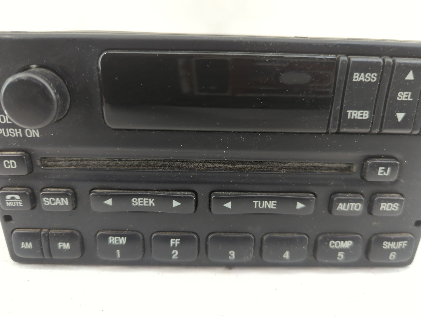 2003-2004 Ford F-150 Radio AM FM Cd Player Receiver Replacement Fits Fits 2003 2004 OEM Used Auto Parts - Oemusedautoparts1.