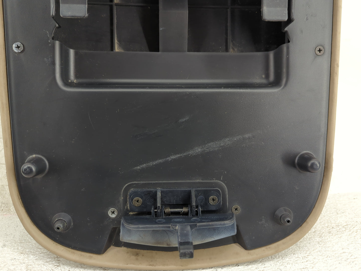 2001-2004 Ford F-150 Center Console Armrest Cover Lid Fits Fits 2001 2002 2003 2004 OEM Used Auto Parts - Oemusedautoparts1.