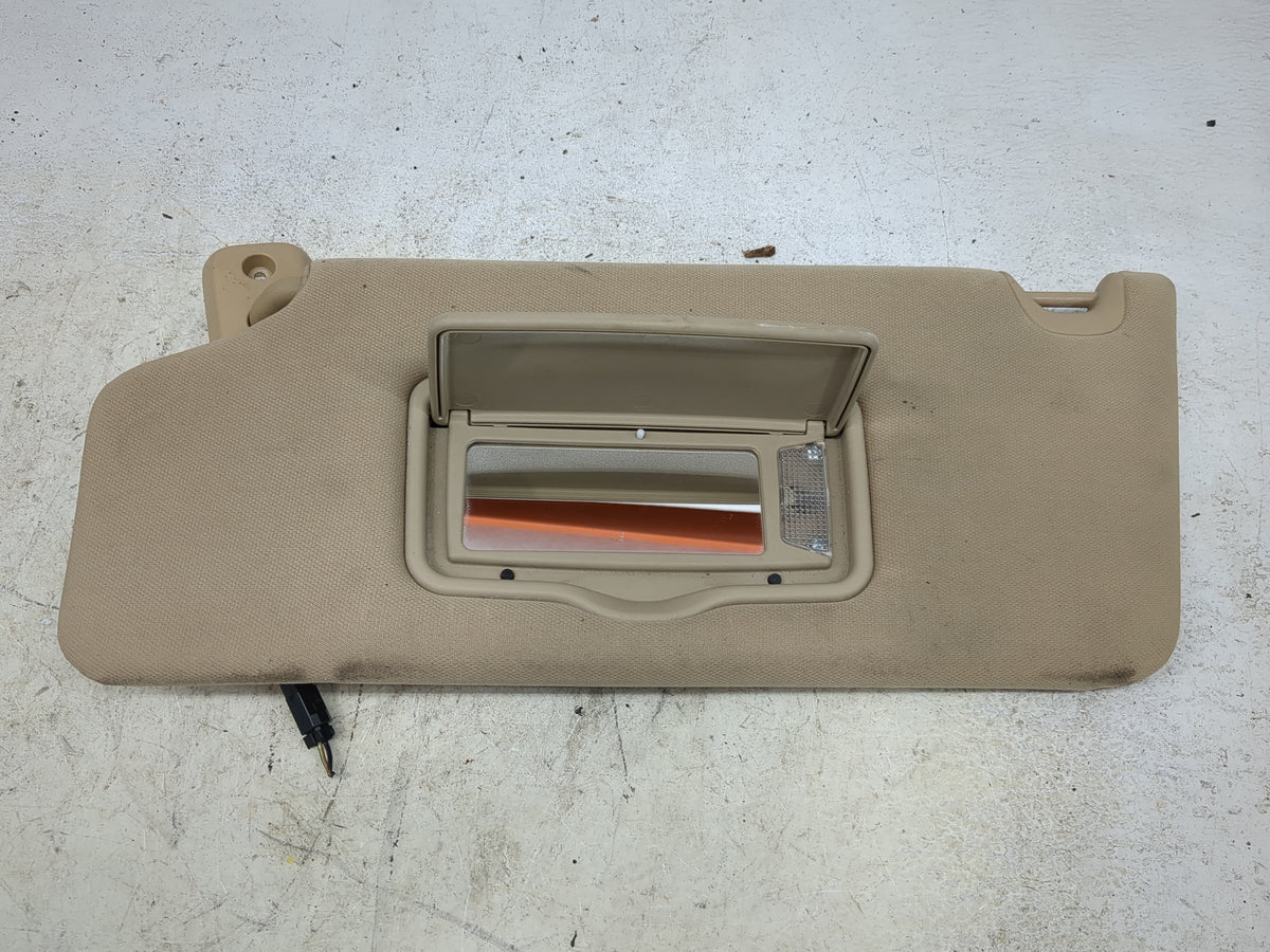 2009-2010 Ford F-150 Sun Visor Shade Replacement Driver Left Mirror Fits Fits 2009 2010 OEM Used Auto Parts - Oemusedautopar