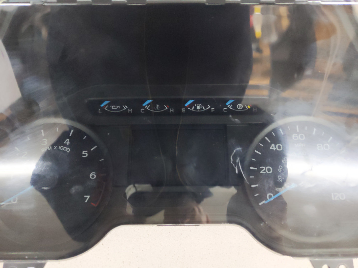 2017-2018 Ford F-150 Instrument Cluster Speedometer Gauges P/N:HL3T-10849-BCF Miles: Fits Fits 2017 2018 OEM Used Auto Parts