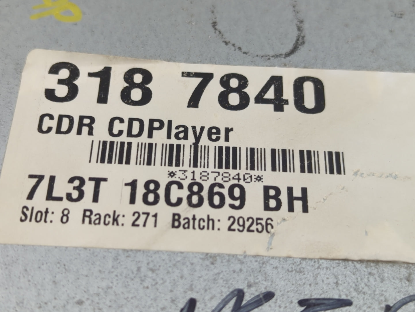 2007-2007 Ford F-150 Information Display Screen - Oemusedautoparts1.com