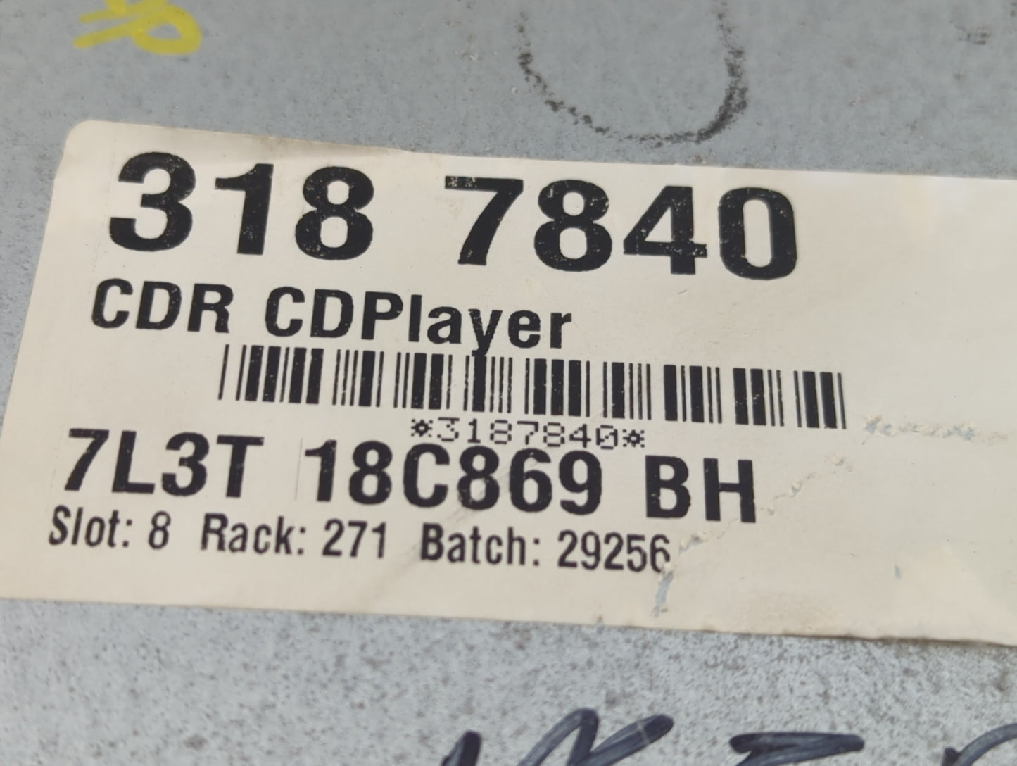 2007-2007 Ford F-150 Information Display Screen - Oemusedautoparts1.com