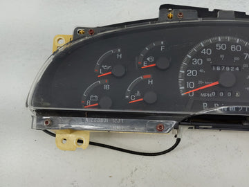 1997-1998 Ford F-150 Instrument Cluster Speedometer Gauges Fits Fits 1997 1998 OEM Used Auto Parts - Oemusedautoparts1.com