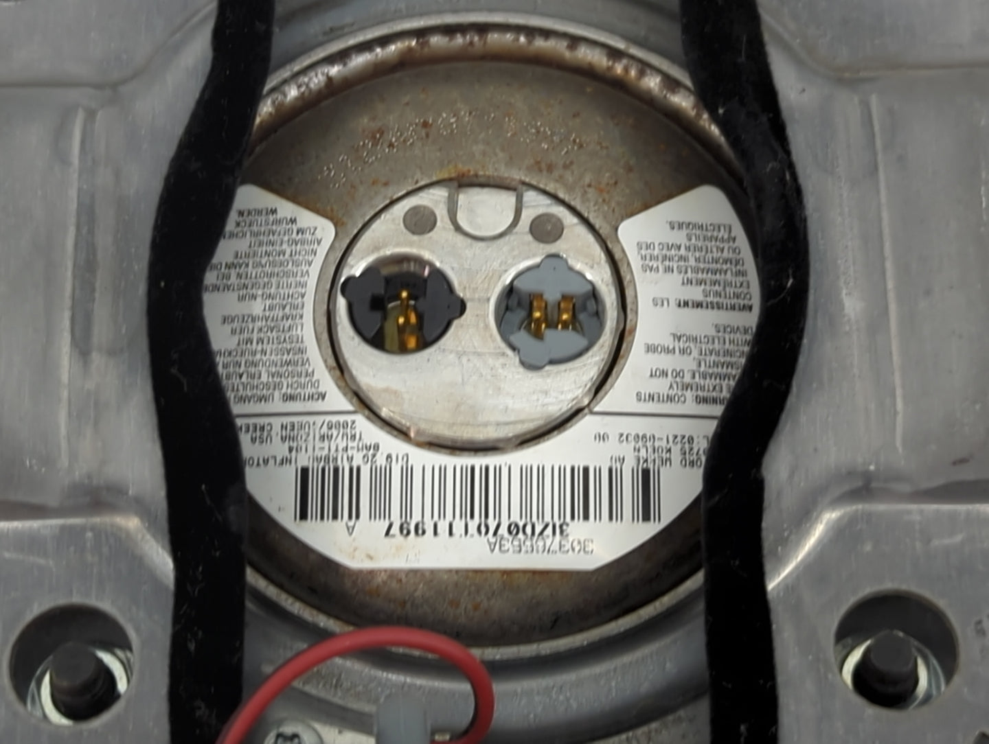 2004-2008 Ford F-150 Air Bag Driver Left Steering Wheel Mounted - Oemusedautoparts1.com
