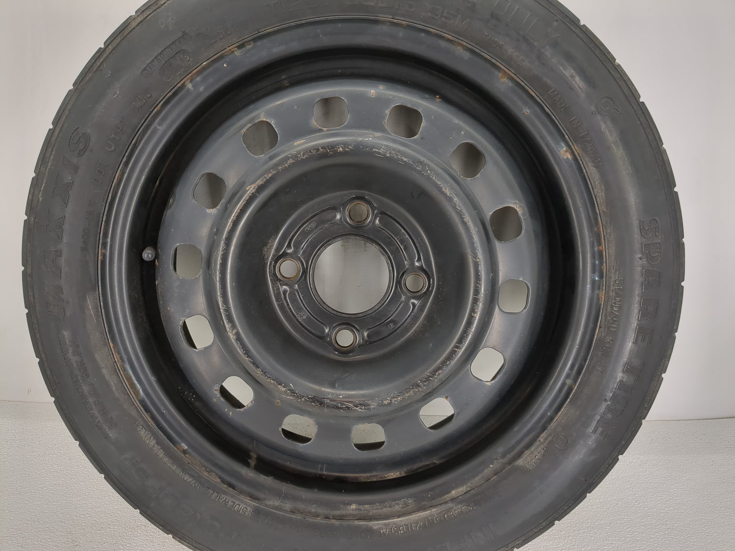 2011-2019 Ford Fiesta Spare Donut Tire Wheel Rim Oem - Oemusedautoparts1.com