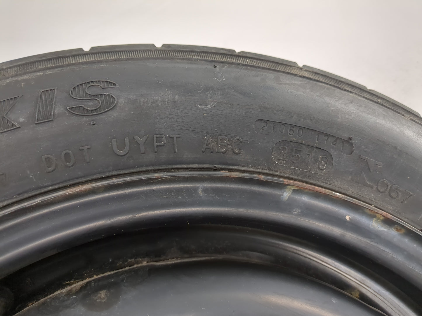 2011-2019 Ford Fiesta Spare Donut Tire Wheel Rim Oem - Oemusedautoparts1.com