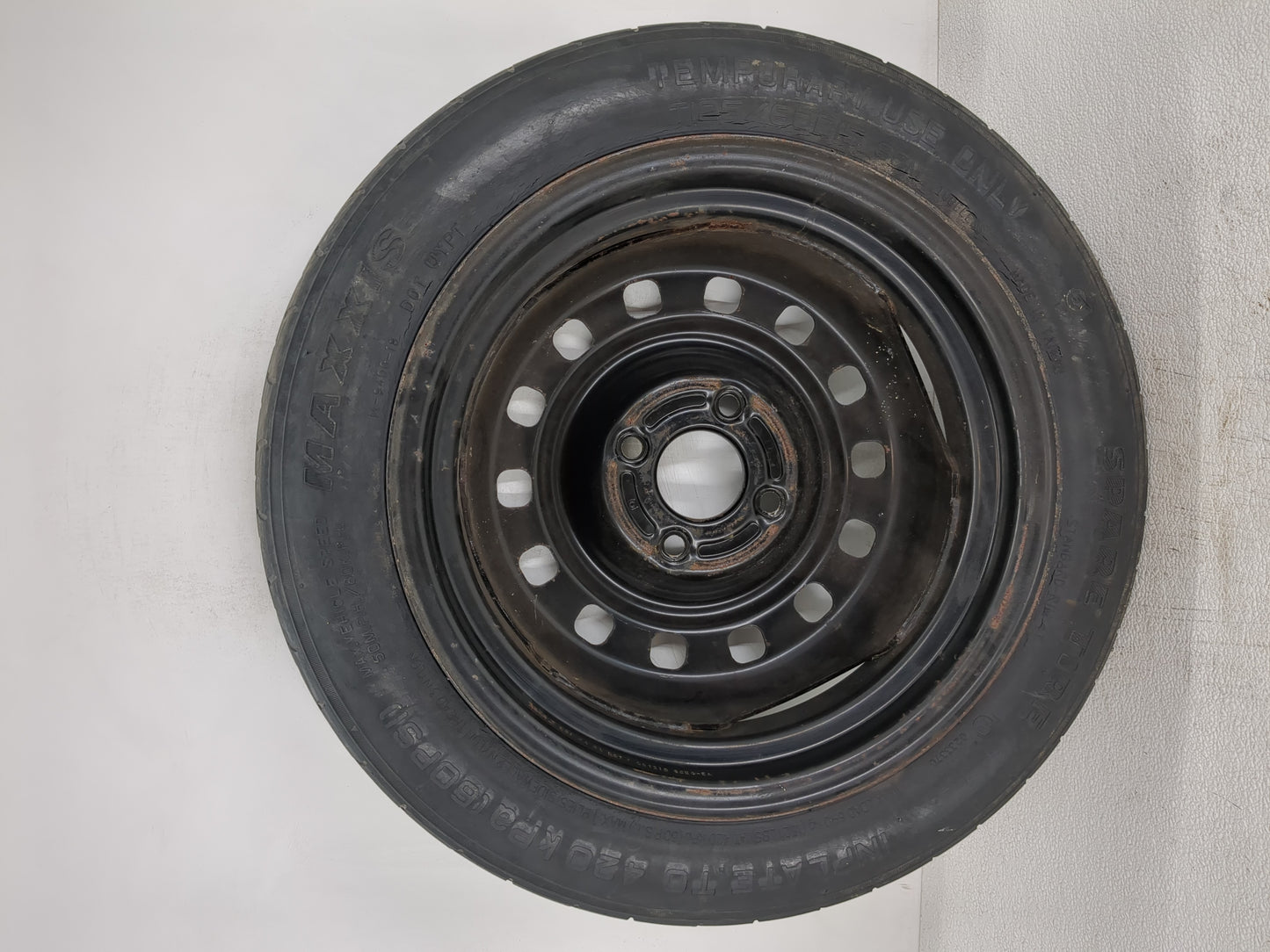 2011-2019 Ford Fiesta Spare Donut Tire Wheel Rim Oem - Oemusedautoparts1.com