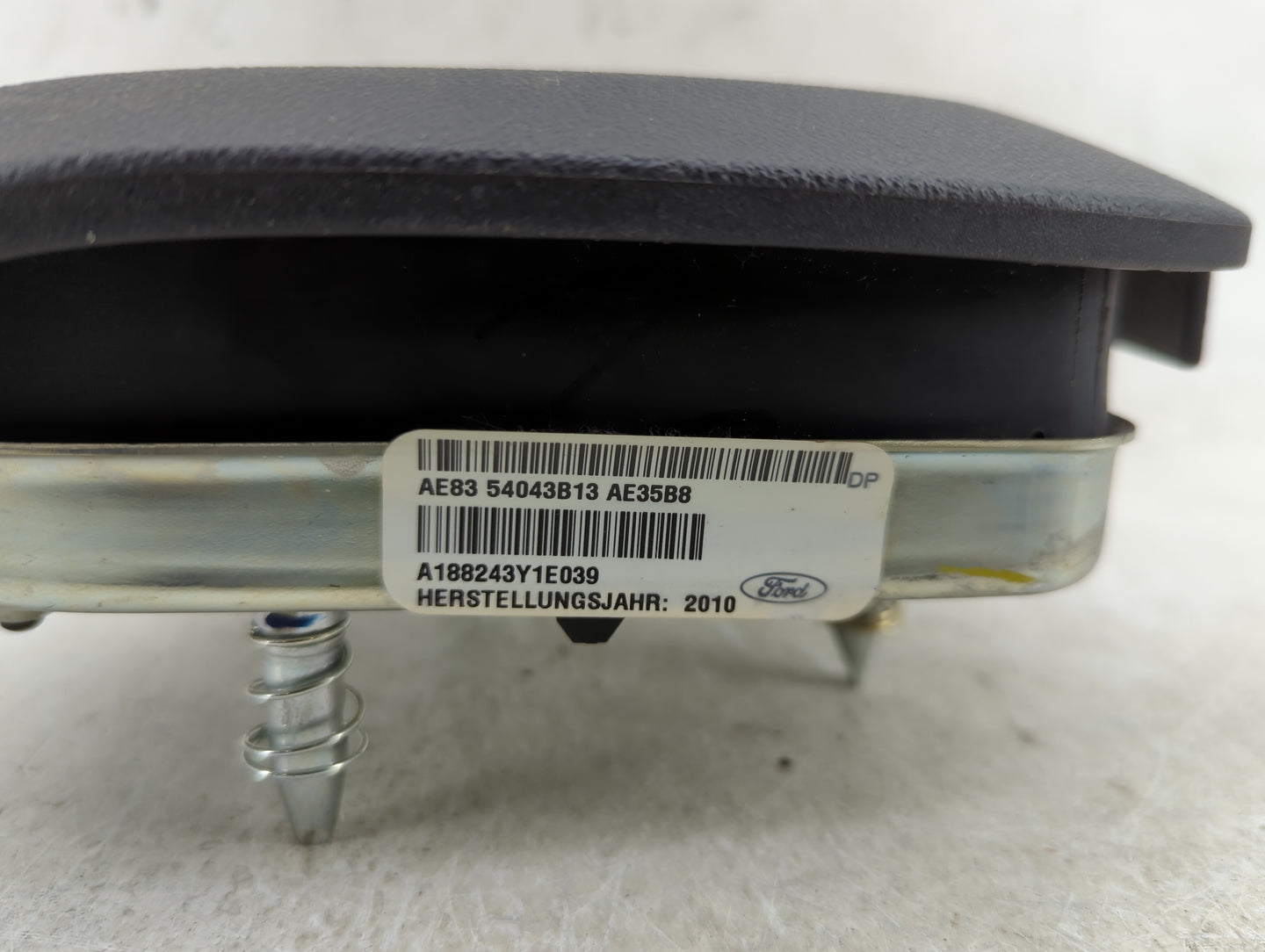 2011-2019 Ford Fiesta Air Bag Driver Left Steering Wheel Mounted Grey - Oemusedautoparts1.com