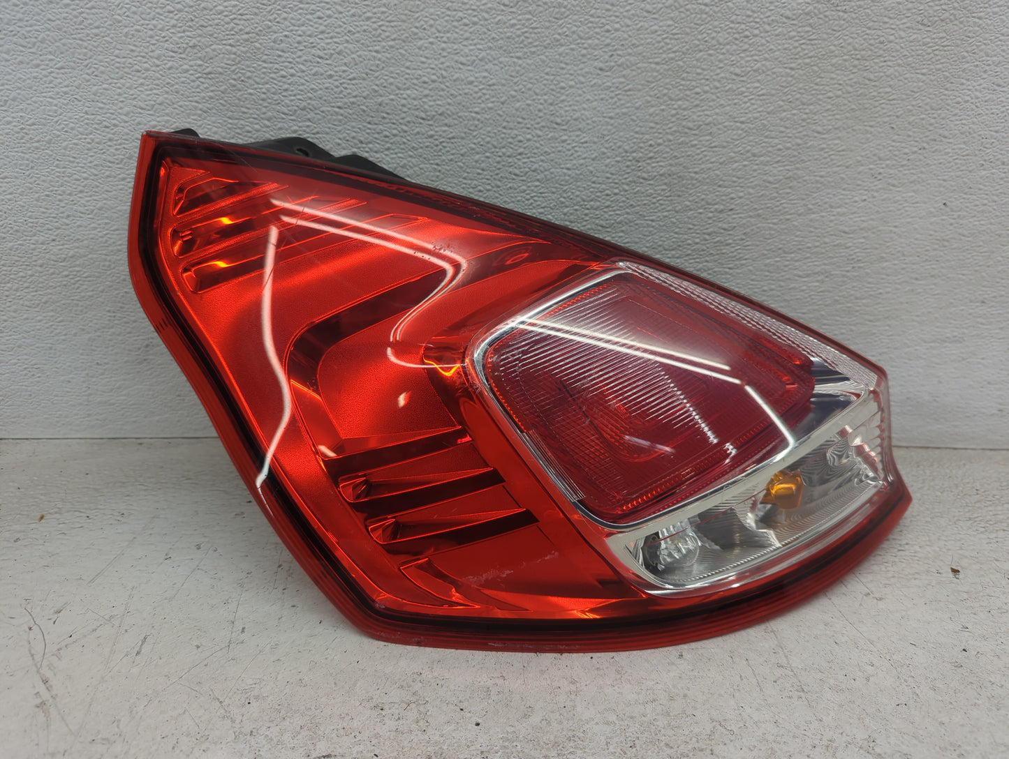 2014-2019 Ford Fiesta Tail Light Assembly Driver Left OEM Fits Fits 2014 2015 2016 2017 2018 2019 OEM Used Auto Parts - Oemu