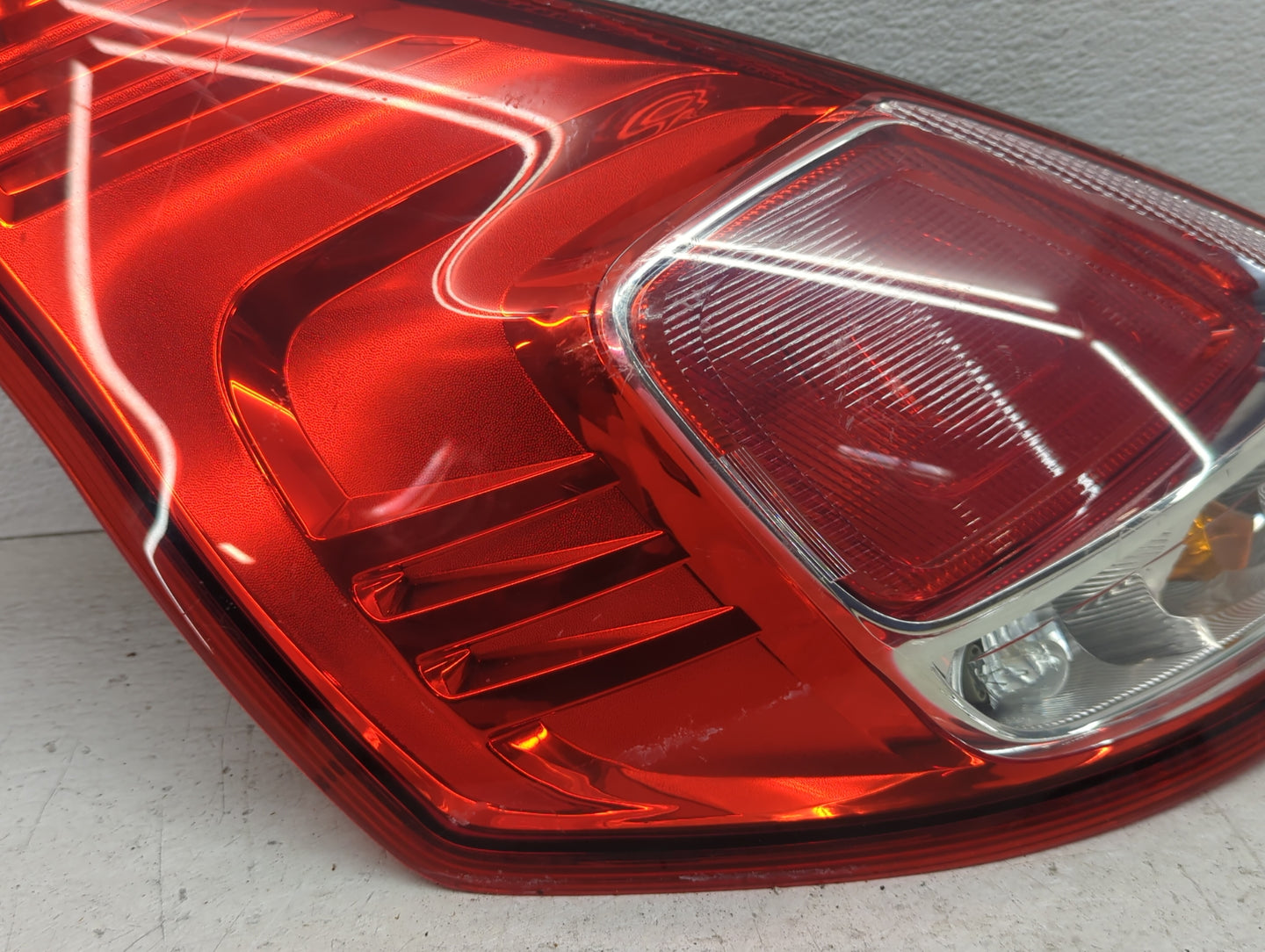 2014-2019 Ford Fiesta Tail Light Assembly Driver Left OEM Fits Fits 2014 2015 2016 2017 2018 2019 OEM Used Auto Parts - Oemu