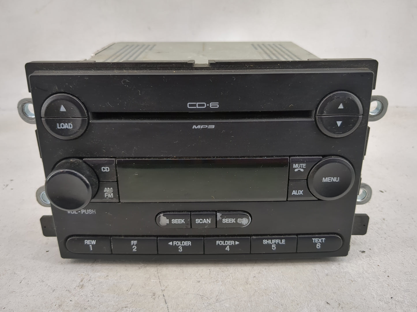 2006-2007 Ford Five Hundred Radio AM FM Cd Player Receiver Replacement Fits Fits 2006 2007 OEM Used Auto Parts - Oemusedauto