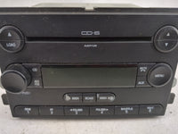 2006-2007 Ford Five Hundred Radio AM FM Cd Player Receiver Replacement Fits Fits 2006 2007 OEM Used Auto Parts - Oemusedauto