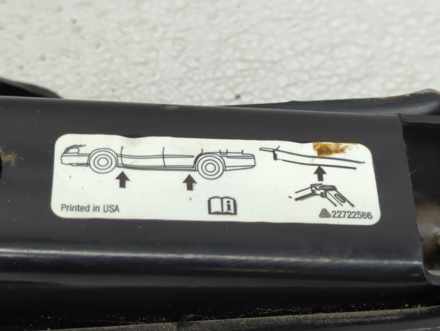 2010 Ford Flex Spare Scissor Car Jack - Oemusedautoparts1.com