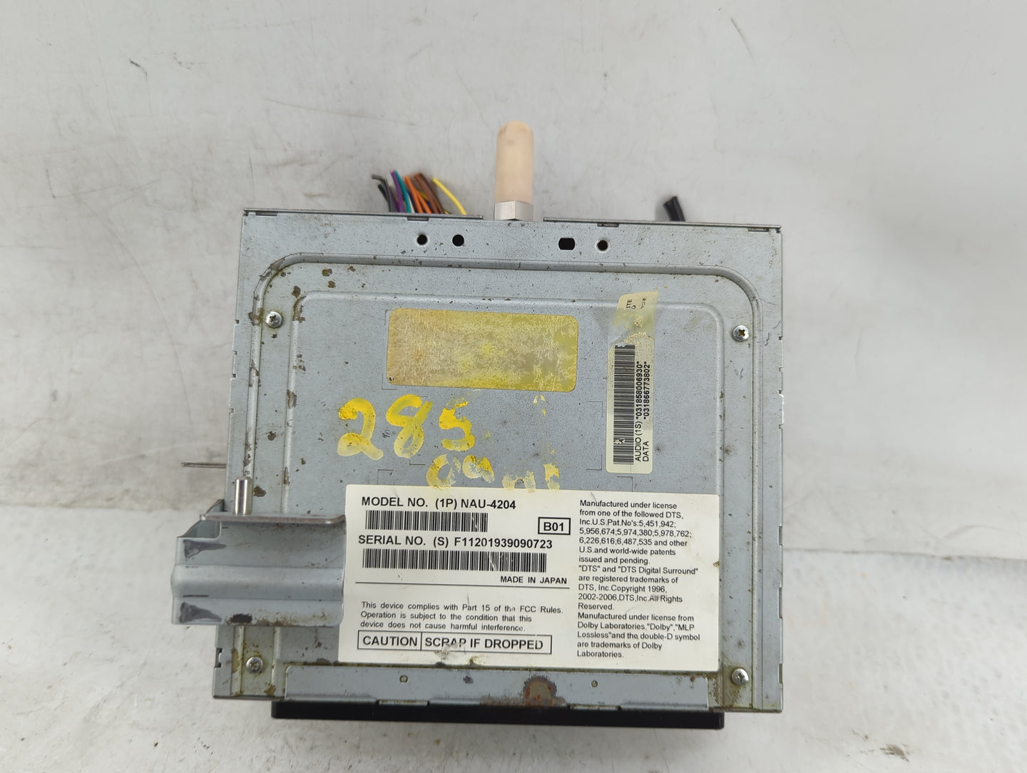 2010 Ford Flex Radio AM FM Cd Player Receiver Replacement Fits OEM Used Auto Parts - Oemusedautoparts1.com