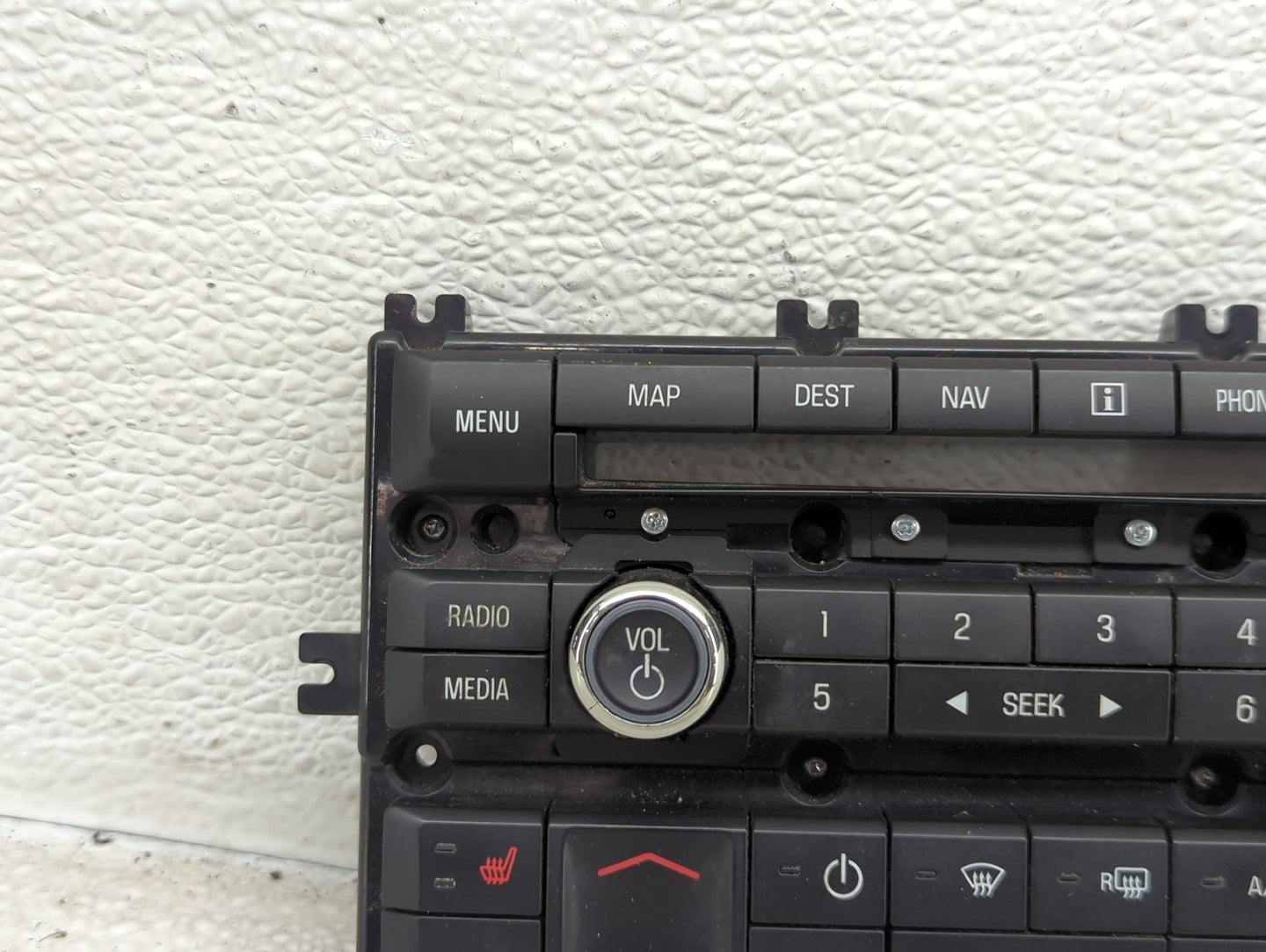2010-2012 Ford Flex Radio Control Panel - Oemusedautoparts1.com