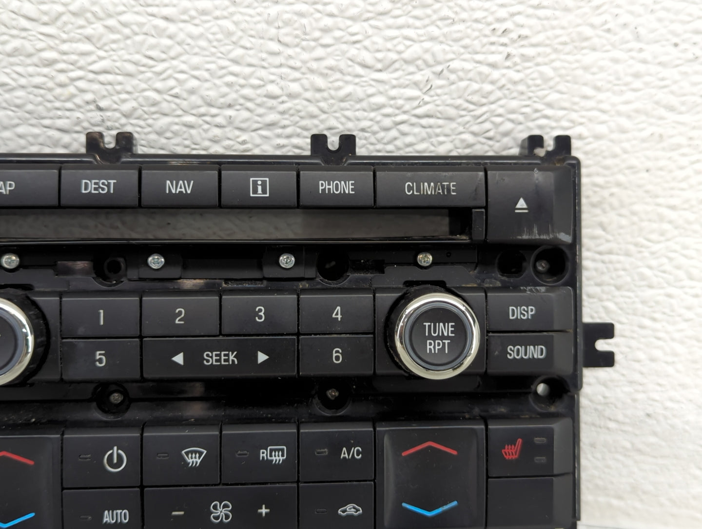 2010-2012 Ford Flex Radio Control Panel - Oemusedautoparts1.com
