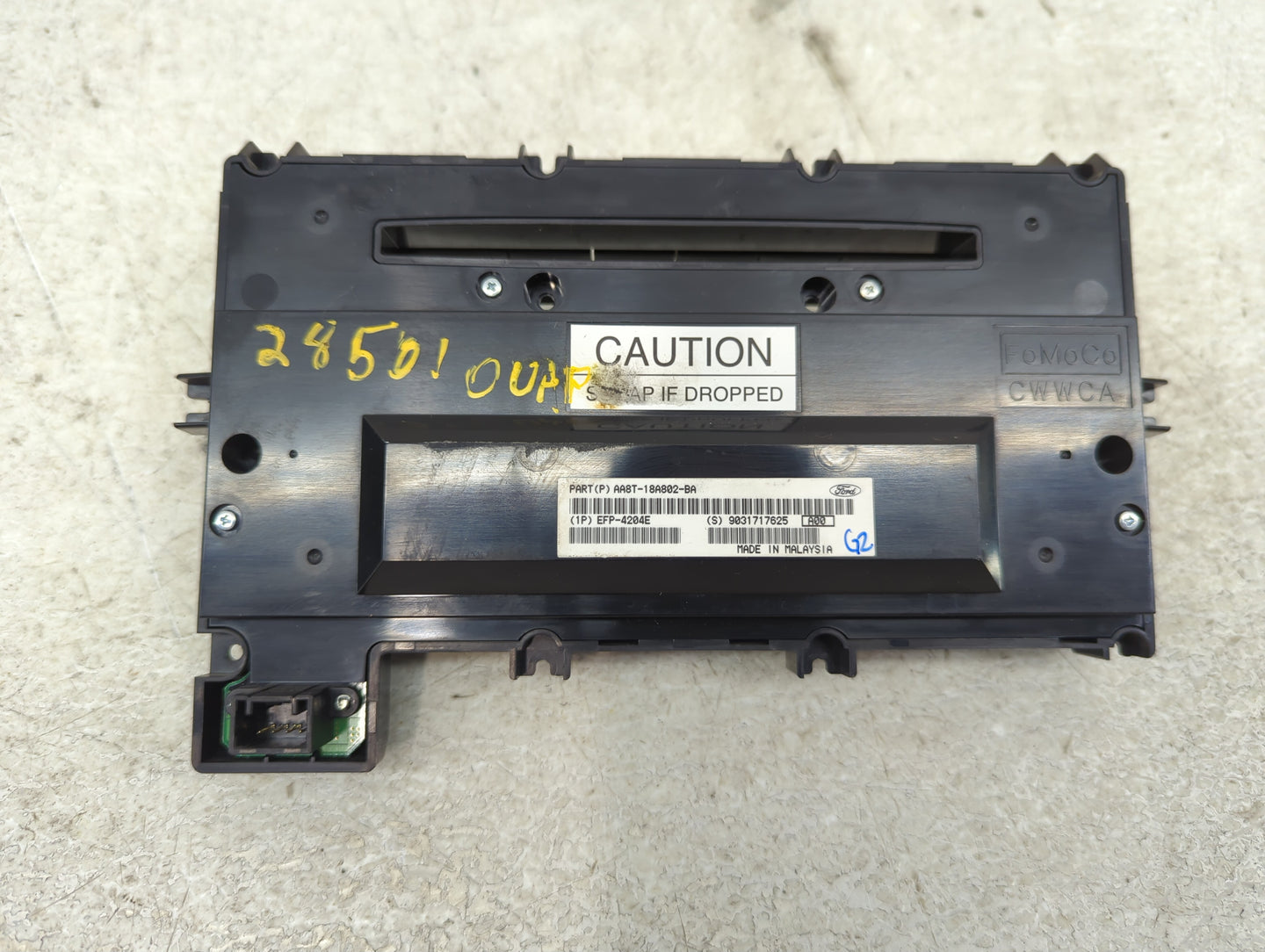 2010-2012 Ford Flex Radio Control Panel - Oemusedautoparts1.com