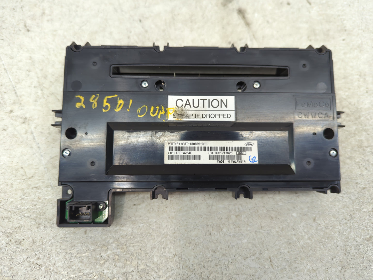 2010-2012 Ford Flex Radio Control Panel - Oemusedautoparts1.com