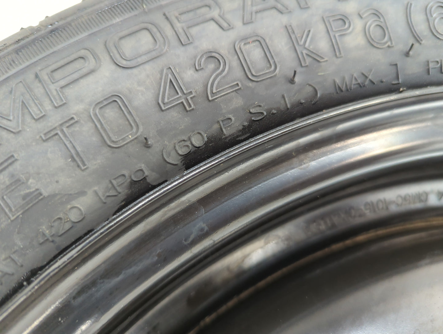 2012-2018 Ford Focus Spare Donut Tire Wheel Rim Oem - Oemusedautoparts1.com