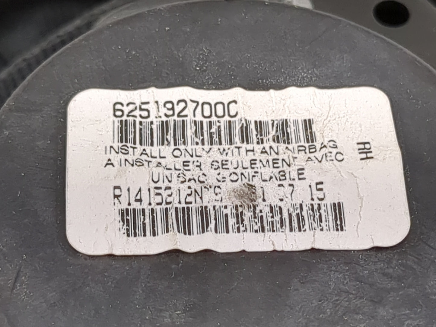 2013-2018 Ford Focus Passenger Front Seatbelt Retractor 1059899 - Oemusedautoparts1.com