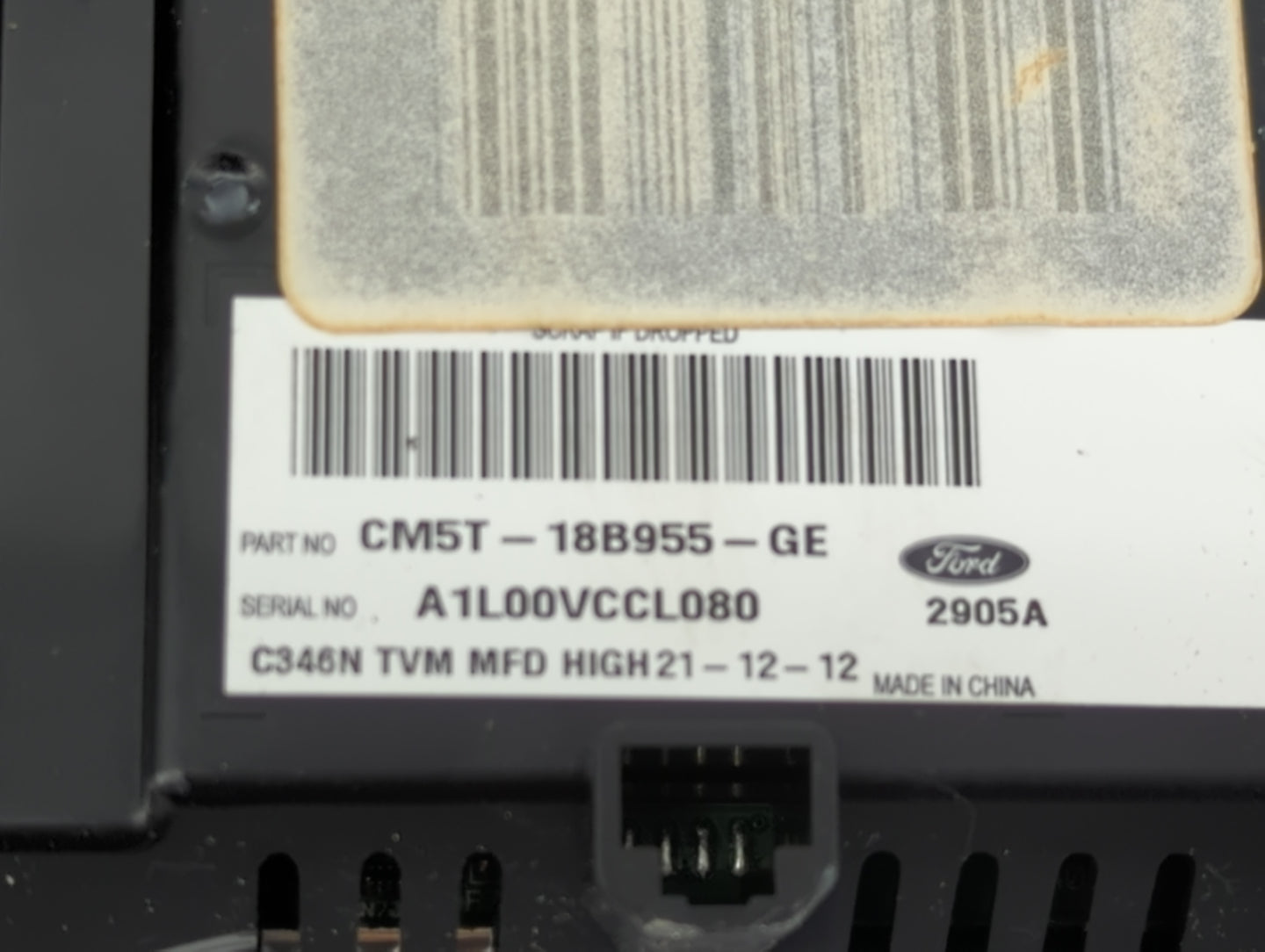 2012-2014 Ford Focus Information Display Screen 1144176 - Oemusedautoparts1.com