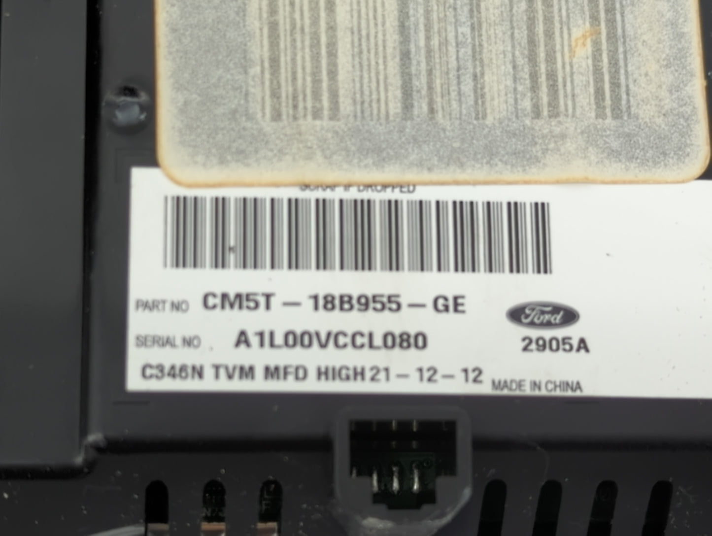 2012-2014 Ford Focus Information Display Screen 1144176 - Oemusedautoparts1.com