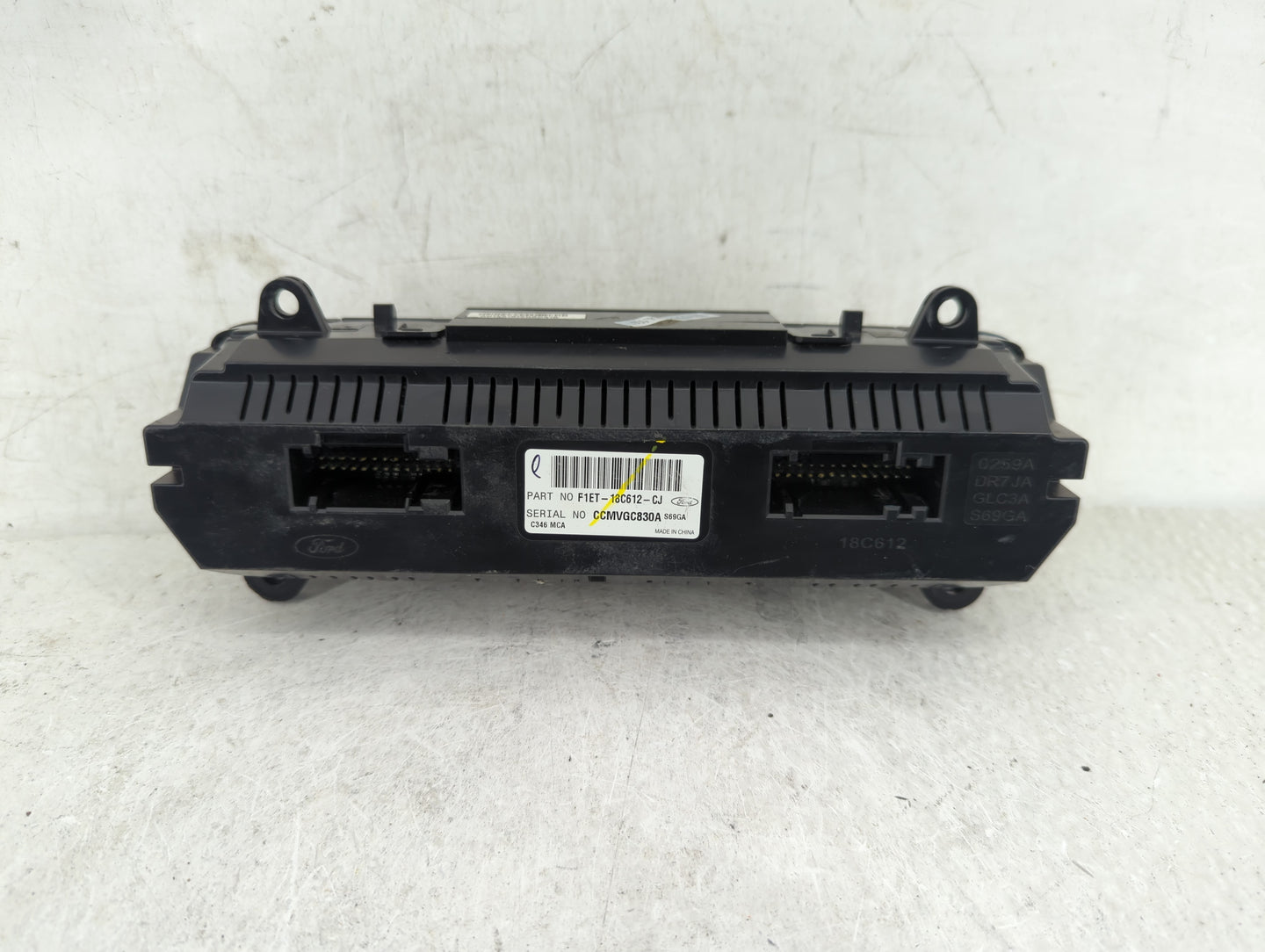 2015-2018 Ford Focus Climate Control Module Temperature AC/Heater Replacement Fits Fits 2015 2016 2017 2018 OEM Used Auto Pa