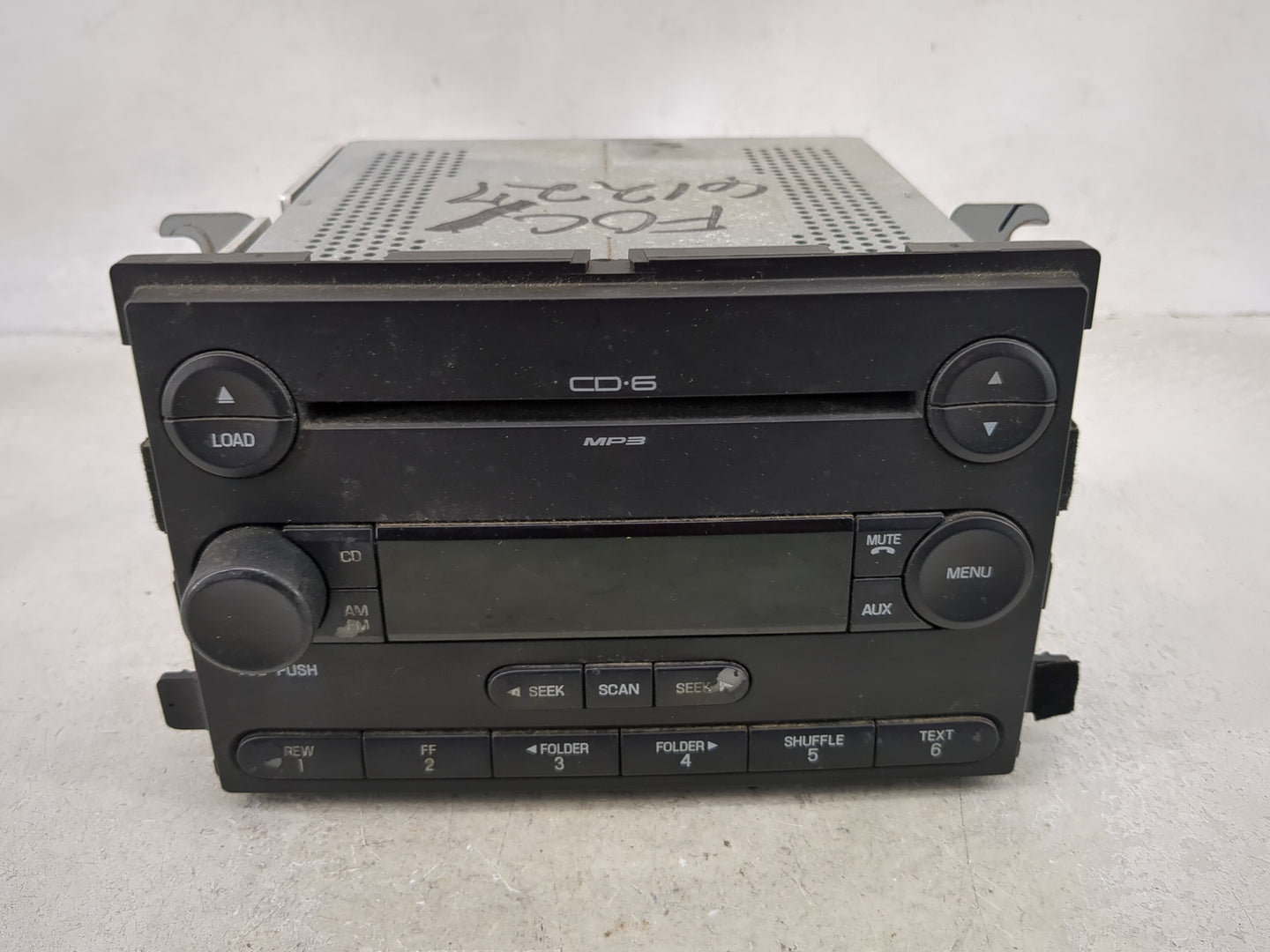 2005-2006 Ford Focus Radio AM FM Cd Player Receiver Replacement Fits Fits 2005 2006 OEM Used Auto Parts - Oemusedautoparts1.