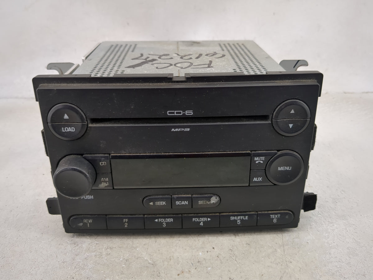 2005-2006 Ford Focus Radio AM FM Cd Player Receiver Replacement Fits Fits 2005 2006 OEM Used Auto Parts - Oemusedautoparts1.