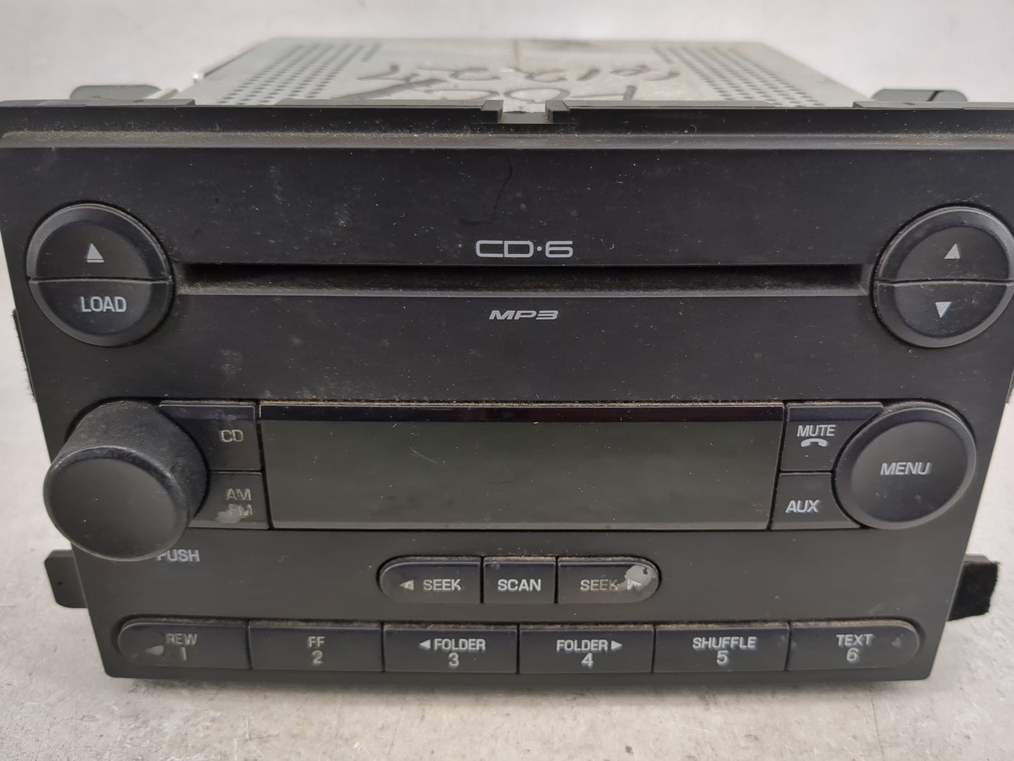 2005-2006 Ford Focus Radio AM FM Cd Player Receiver Replacement Fits Fits 2005 2006 OEM Used Auto Parts - Oemusedautoparts1.