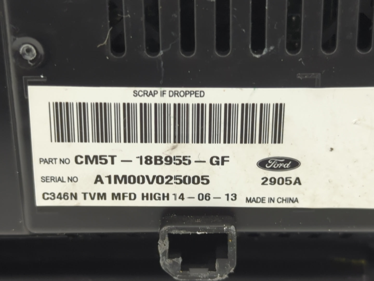 2014-2014 Ford Focus Information Display Screen - Oemusedautoparts1.com