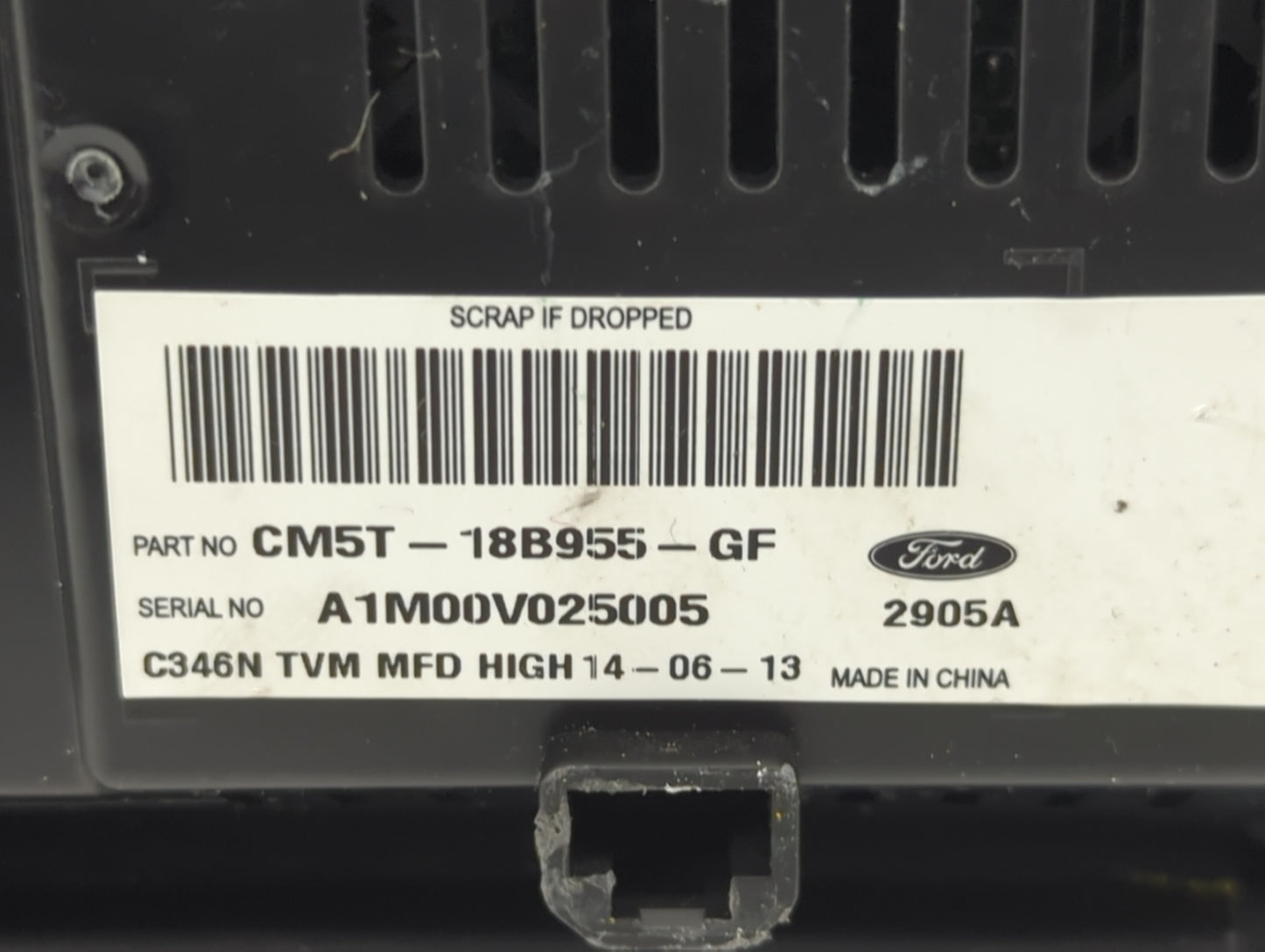 2014-2014 Ford Focus Information Display Screen - Oemusedautoparts1.com