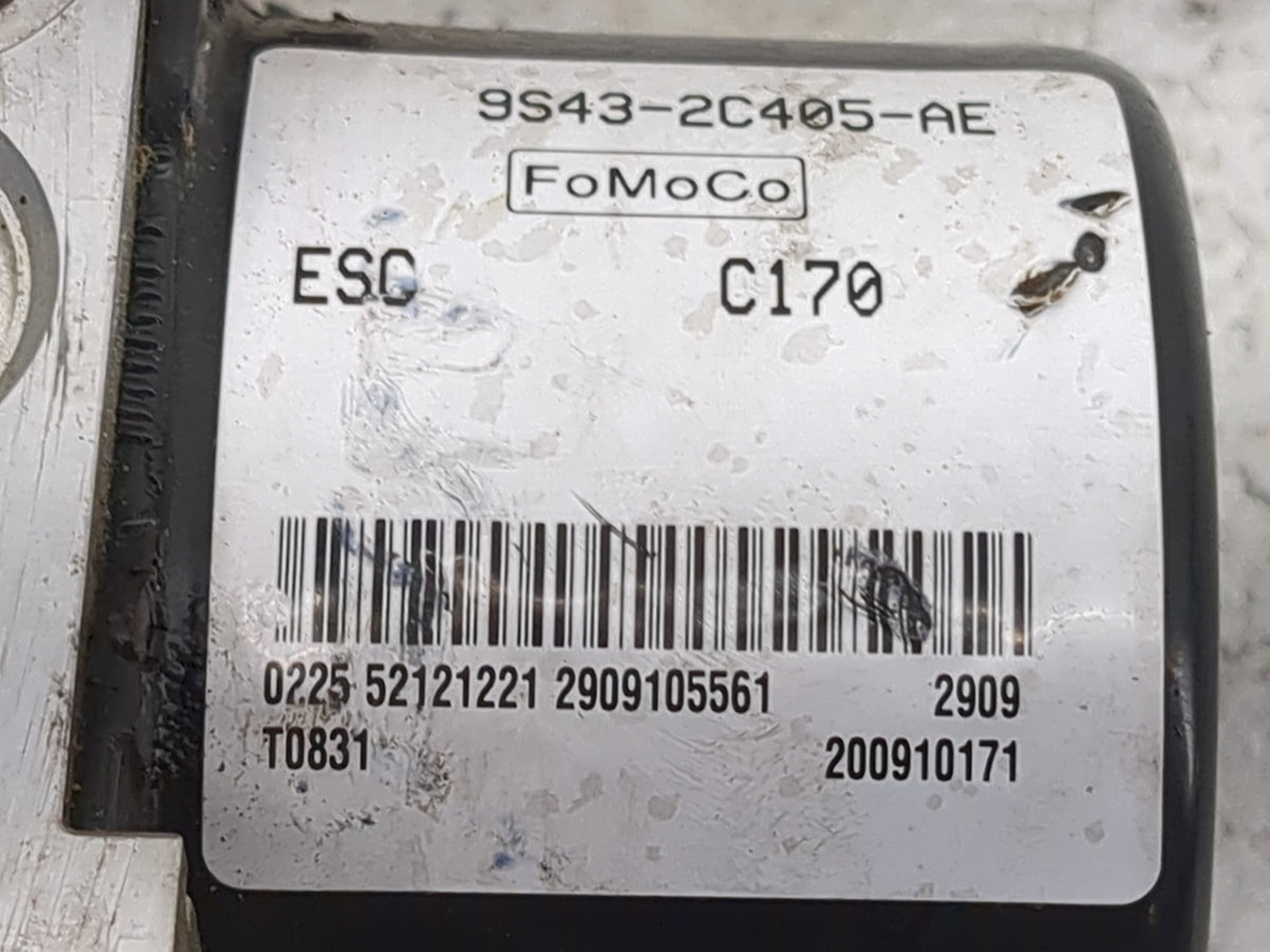 2010-2011 Ford Focus Anti-Lock Brake ABS Pump Module Actuator OEM Fits Fits 2010 2011 OEM Used Auto Parts - Oemusedautoparts