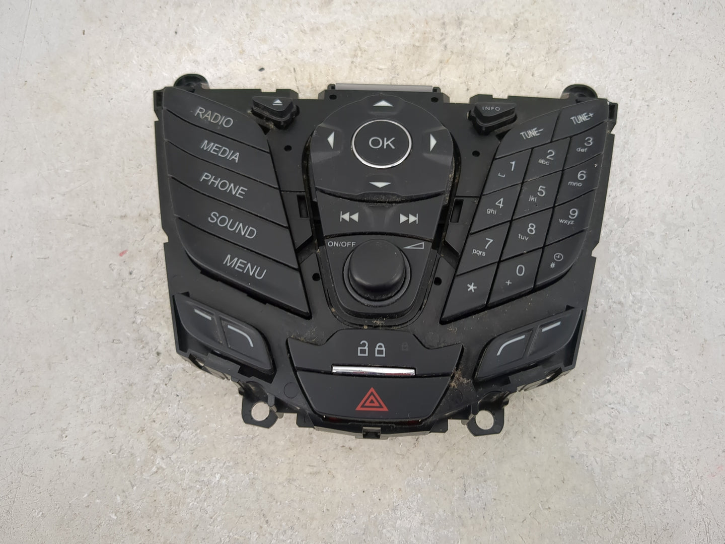 2013-2014 Ford Focus Radio Control Panel 5029304 - Oemusedautoparts1.com