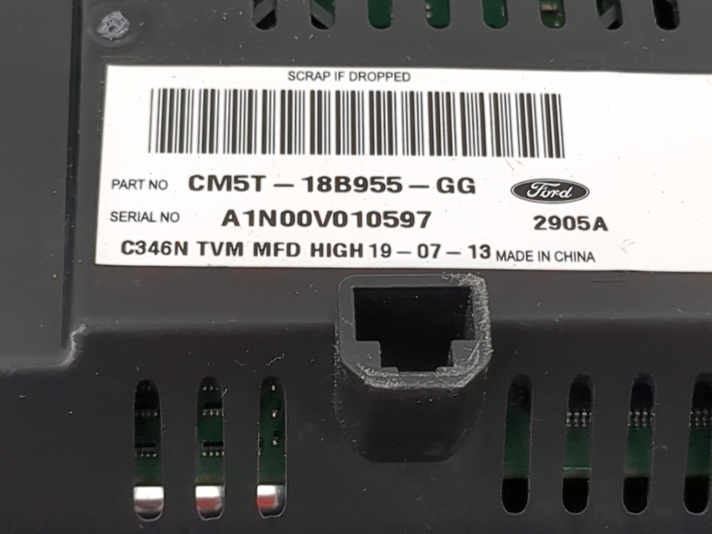 2012-2014 Ford Focus Information Display Screen 5029322 - Oemusedautoparts1.com